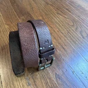 Will Leather Goods Men's Skinny Heritage Belt